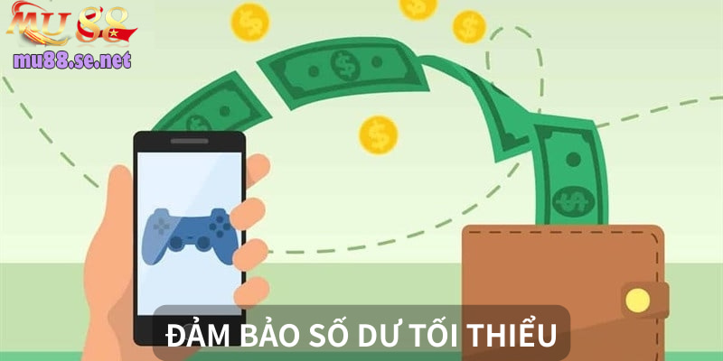 Đảm bảo số dư tối thiểu trước khi thực hiện yêu cầu thanh toán